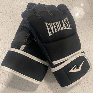 Everlast Core Kickboxing Training Gloves Preowned